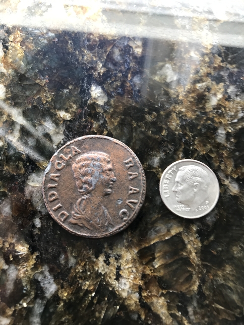 50-Years-Ago-My-Grandfather-Found-This-Roman-Coin-Buried-In-Nyc,-Help
