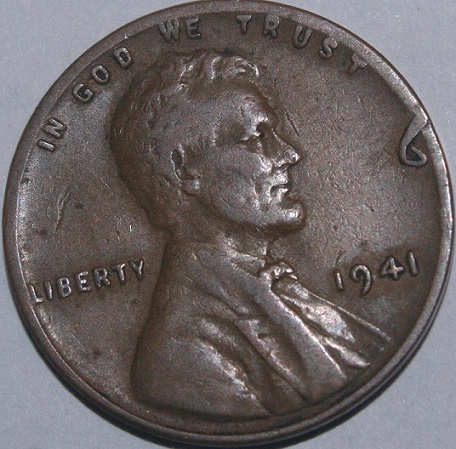 1941-Lincoln-Penny---Extra-Metal-On-Edge
