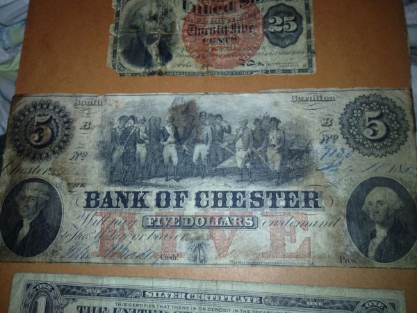 1850-Bank-Of-Chester-Five-Dollar-Note