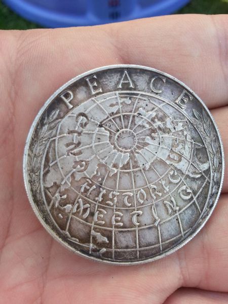 1972-Coin/Medal-Found-In-My-Dads-Garage