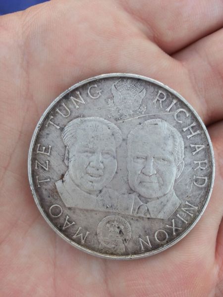 1972-Coin/Medal-Found-In-My-Dads-Garage