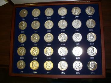 United-States-Silver-Half-Dollar-Collection