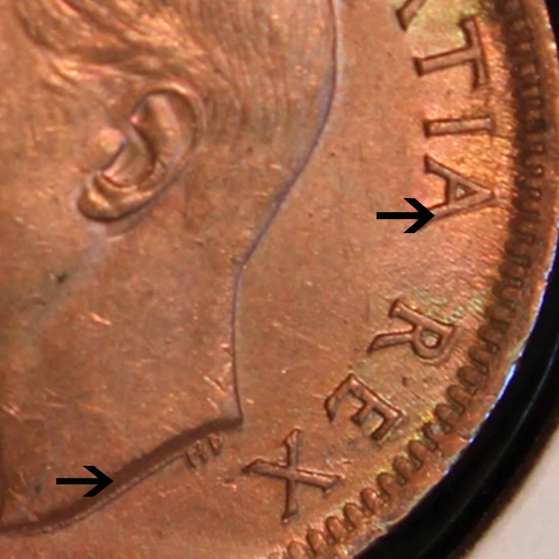 1951-Penny---Zoell-C75-O-Clash-On-Stem-+-Extras