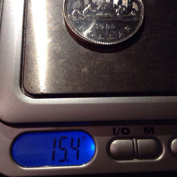 1985-Nickel-Dollar-Error,-Off-Center,-Missing-Reeded-Edge