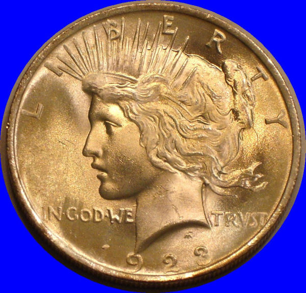 1923-Peace-Dollar