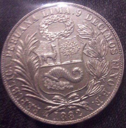 1882-Peru-One-Sol