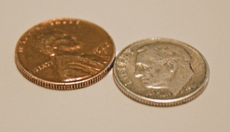 1960-D-Large-Over-Small-Reeded-Penny---Rare-Error-?