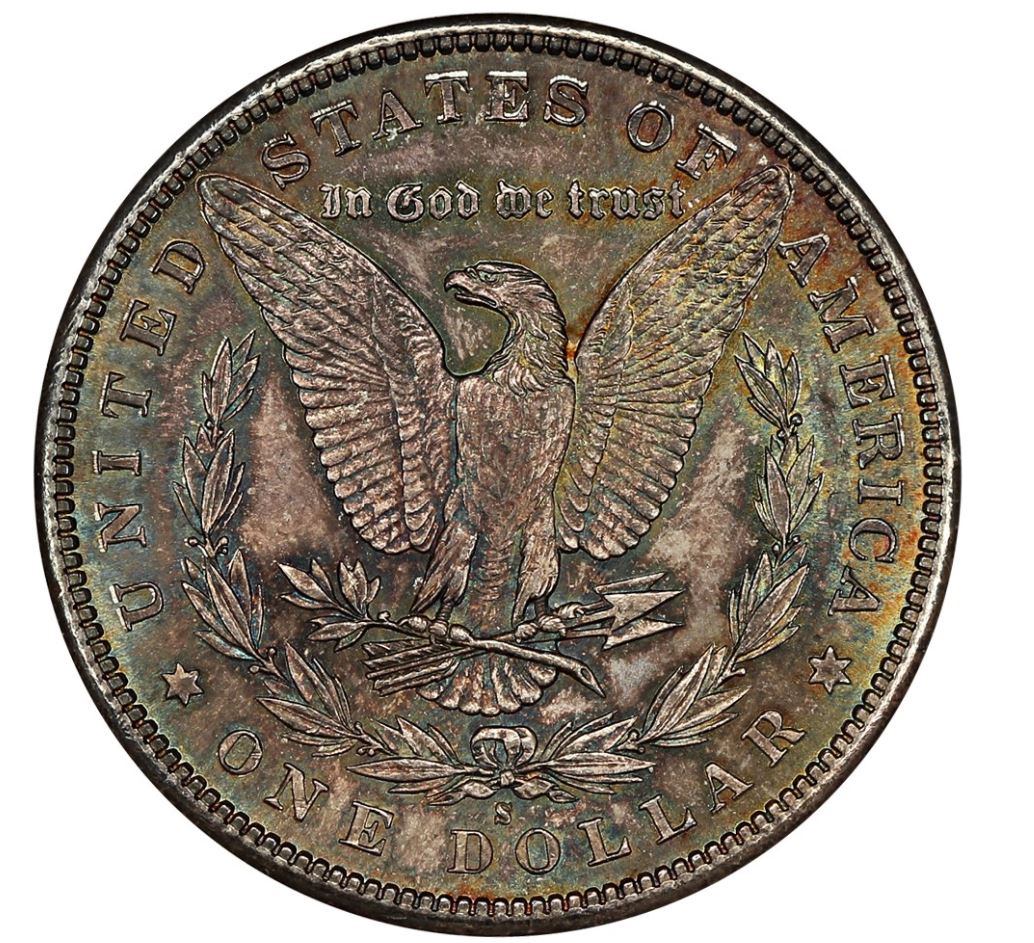 1881-S-Morgan-Dollar,-Dark-Toning-For-Grading