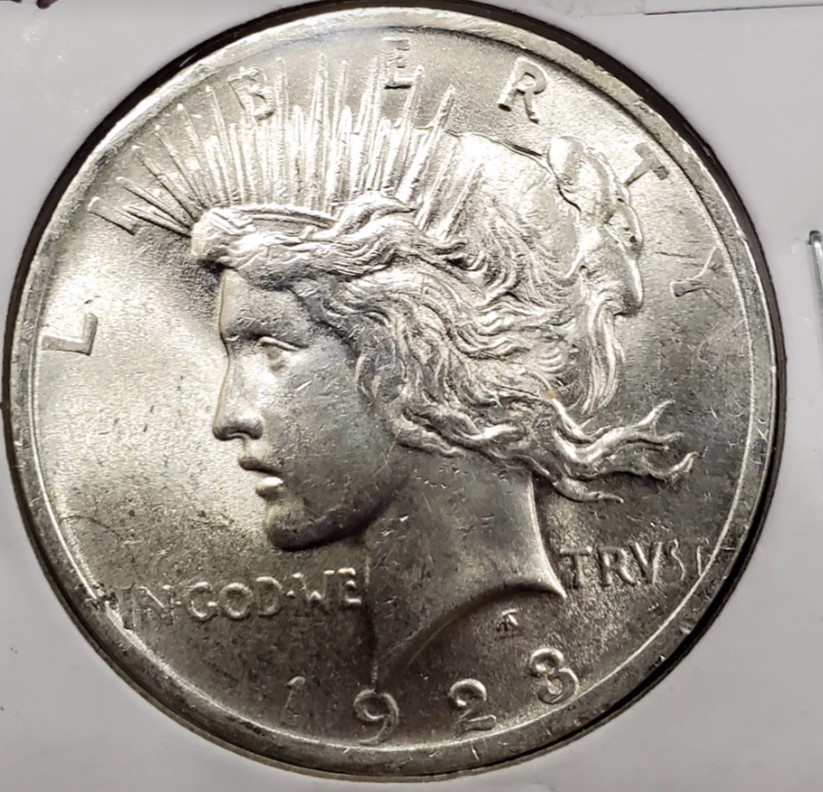 1923-Peace-Dollar-For-Grading
