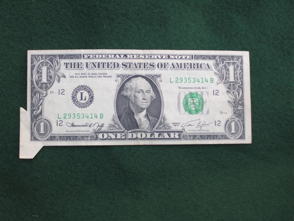 1974-1$-Bill-With-2-Different-Errors?