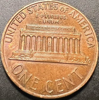 1973-Lincoln-Cent--Brain-Showing