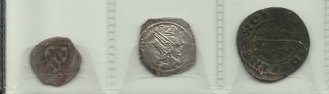 3-Medieval-Coins---Bavaria-+-Austria-Slovenia-+-Venezia