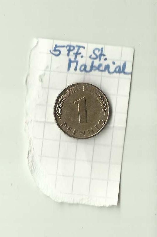 West-Germany-Brd-1-Pfennig-1950-J---Different-Material?-From-The-5-PF?
