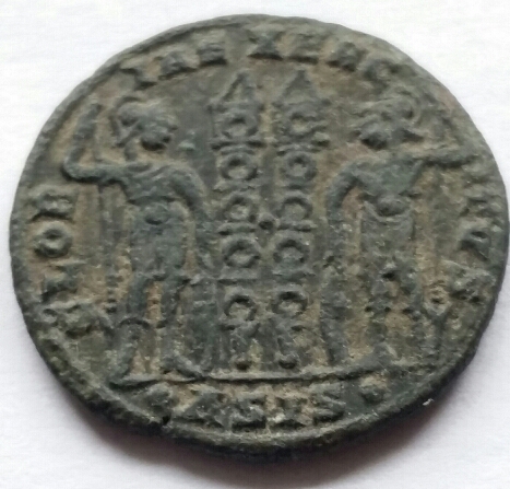 Constantius-II-As-Caesar,-Gloria-Exercitvs-Siscia
