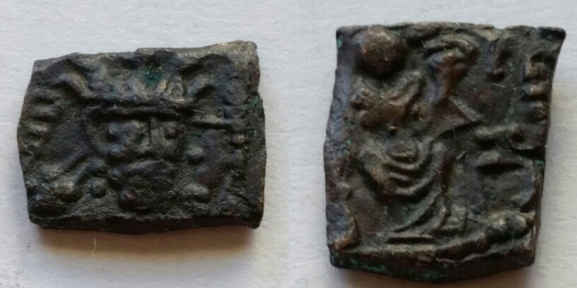 Kidarites-Or-Kushano-Sassanians---Ae-11-Facing-Bust-3/19