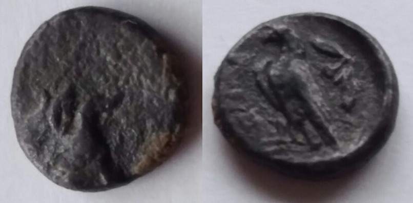 Cyprus---AR-Hemiobol-Of-Pnytas-II,-Paphos-Mint
