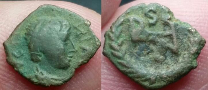 Ostrogoths---Ae-Nummus-Of-Athalaric