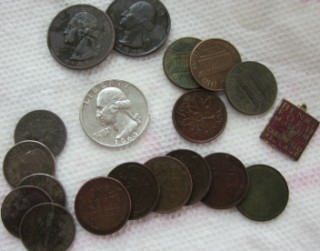 Seated-Quarter-Out-Of-New-Ballpark,-Barbers,-Tons-Of-Indians