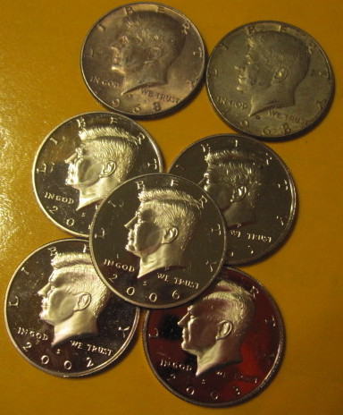 JFK-Half-Dollar-Roll-Hunters:-Silver,-Proofs-And-Other-Finds