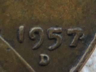 1957-D-Lincoln-Cent-..57--Over/Date-Or-Over/Something-Closeups