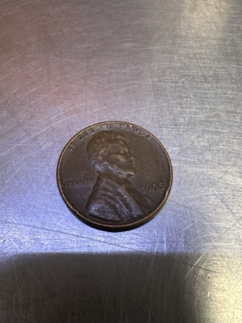 1955-No-Mint-Lincoln-Penny?