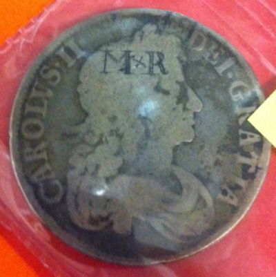 Charles-II-1676-English-Crown