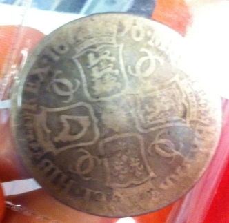 Charles-II-1676-English-Crown