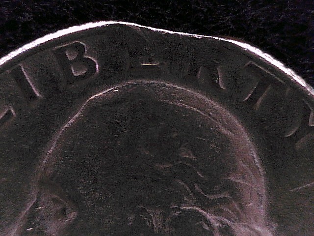 1965-Washington-Quarter-Clipped-+-Possible-Blakesley-Effect