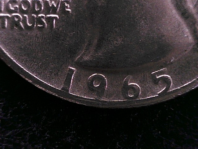 1965-Washington-Quarter-Clipped-+-Possible-Blakesley-Effect