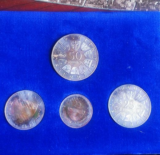 1965-Vienna-University-Proof-Set-Major-Toning