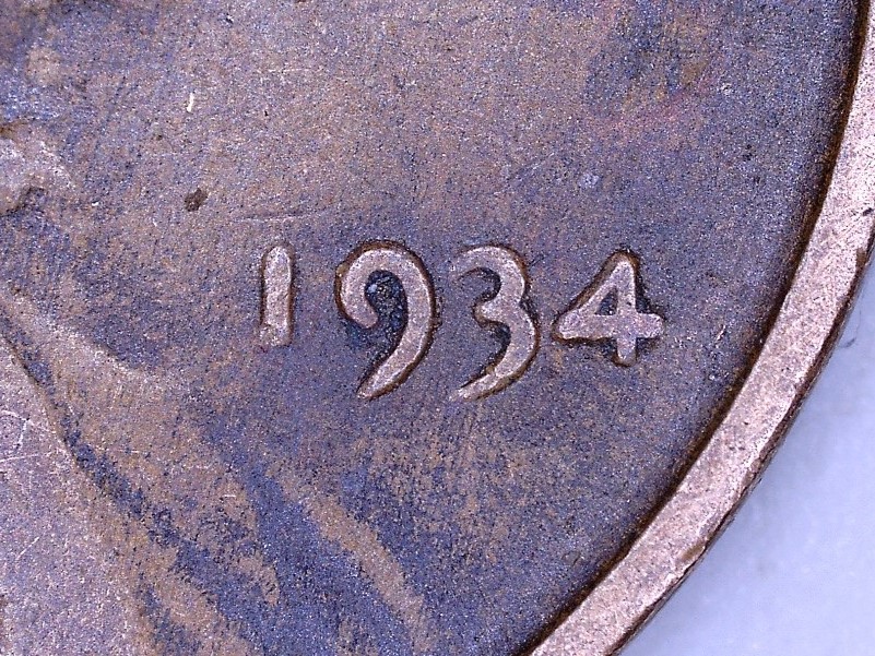 1934-Lincoln-Cent---Lamination-And-?