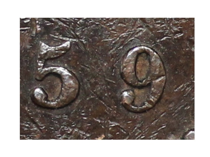 Pc59-1A1-Unique-Bridge-Die-Number-2-Variety