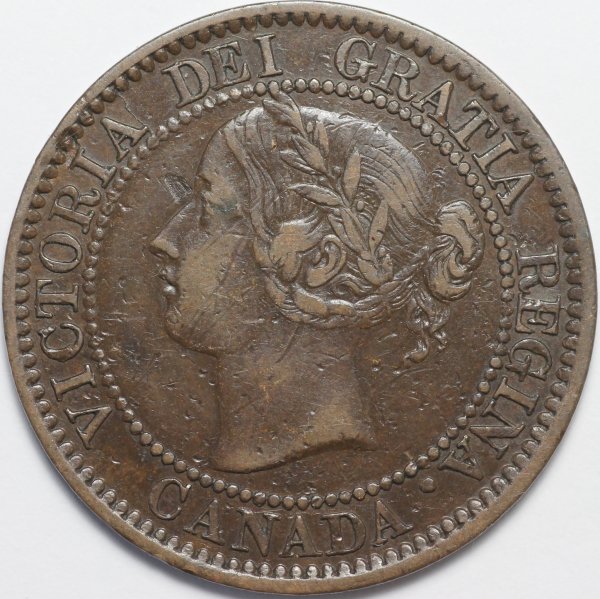 1858--Canada-Large-Cent-And-Its's-Varieties