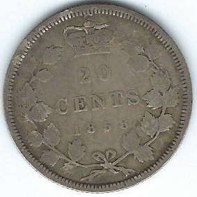 1858-20cent-For-Grading
