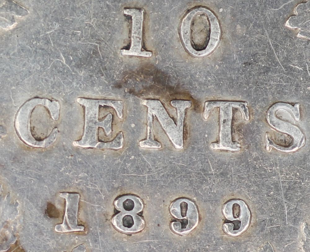 1899-10-Cent-Old-Clean