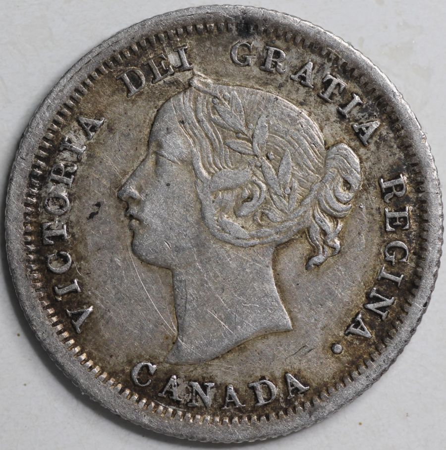 1858-5-Cent