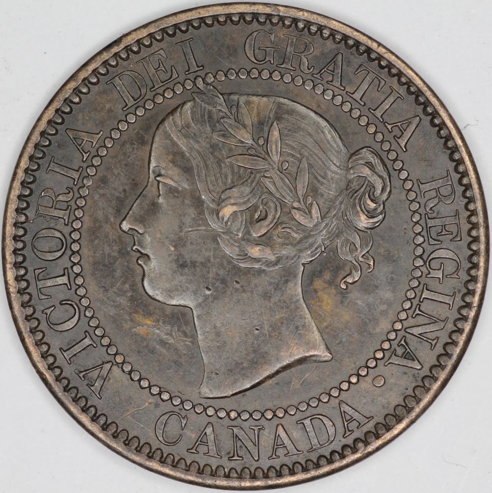 1859-Cent-With-A-Pefectly-Round-OBV-Die-Chip..