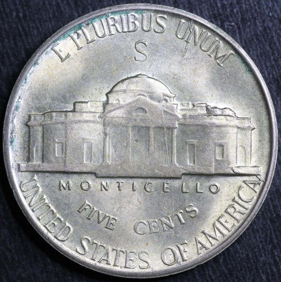 1943-S-Nickel-Die-Crack-Flaw