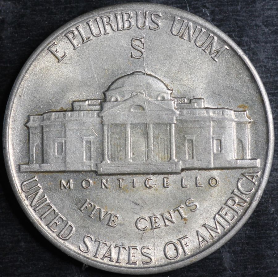1943-S-Nickel-Die-Crack-Flaw