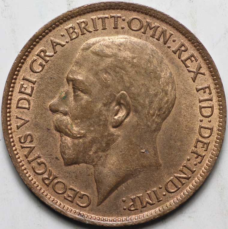 1918-GB-Half-Penny-Rim-Faults-Or?