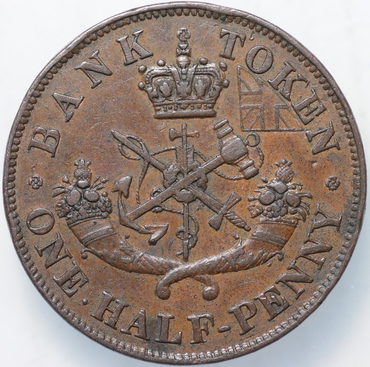 1850-1/2-D-Upper-Bank-Token