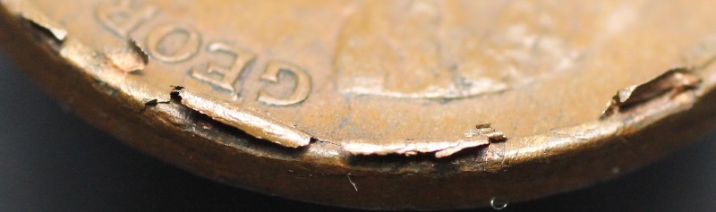 1929-Cent-Planchet-Flaw/Rim-Lifting