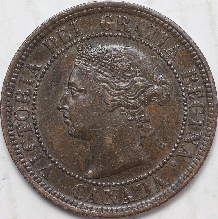 1892-Large-Cent-With-Aound-The-Clock-Double-And-Tripling