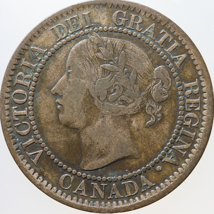 Look-What-Arrived-In-A-Christmas-Card-1859's-Large-Cents