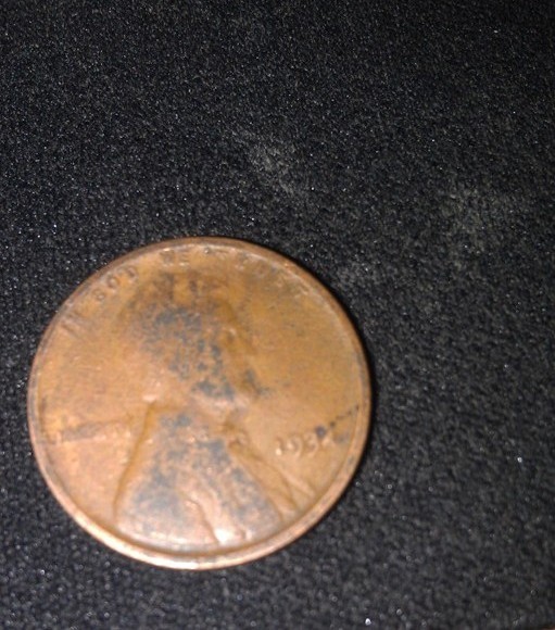 Penny...maybe-1951?-/-Weird-Looking-1932-Penny