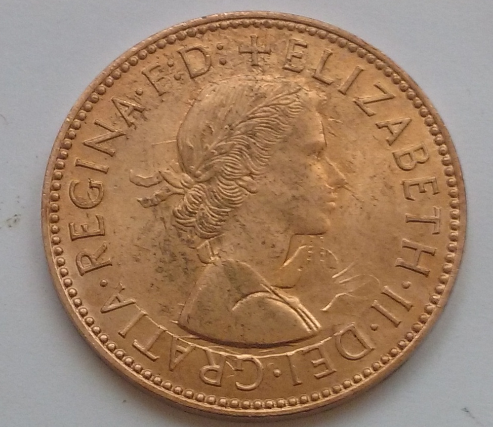 British-1964-Half-Penny---Help-Needed