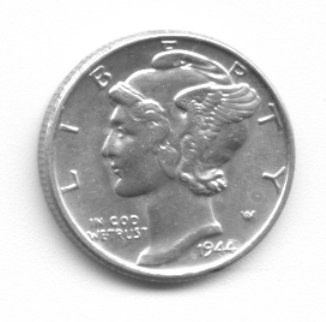 1944-Mercury-Dime---Uncirculated?