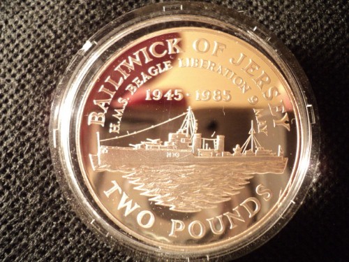 Qell-Balliwick-Of-Jersey-Hms-Beagle-Commemerative