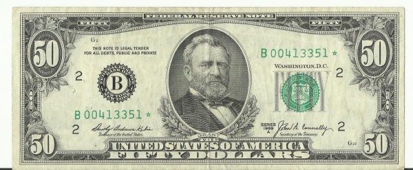 1969A-$50-FRN-Star-Note-Grade-And-Value