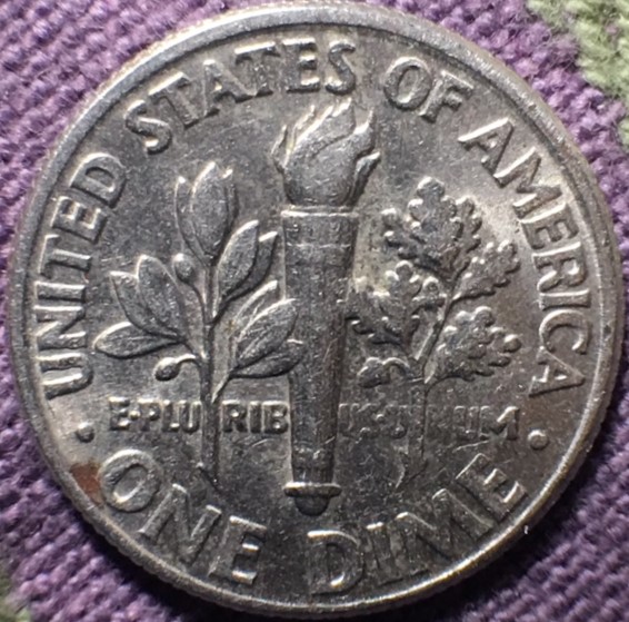 1991-D-Roosevelt-Dime-With-A-Funky-Eye!
